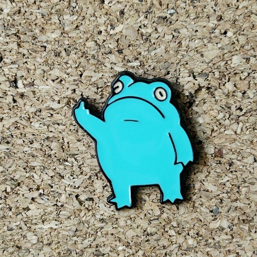 PIN METALICO RANITA F*CK OFF