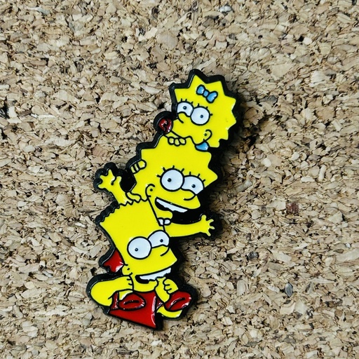 PIN LISA, MAGGIE Y BART SIMPSON