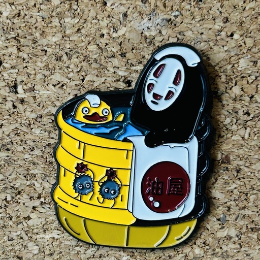 PIN NO FACE IN THE FLOWER