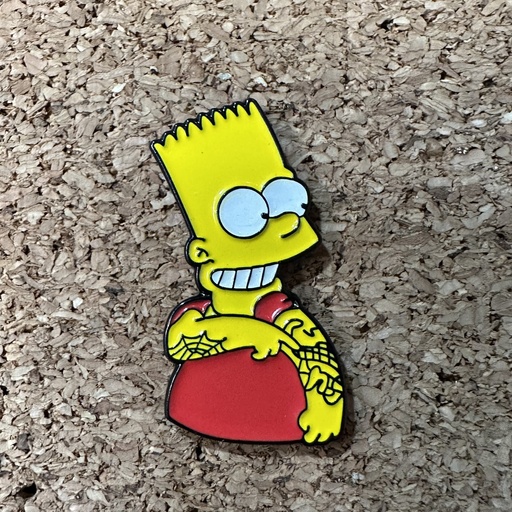 PIN BART SIMPSON CON TATUAJE