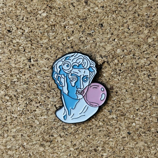 PIN DAVID DE MIGUEL ANGEL ESTATUA