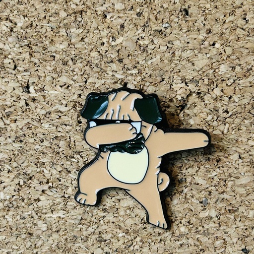 PIN KAWAII PUG DAB