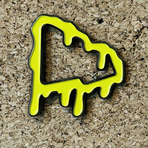 PIN CONTORNO DERRETIDO AMARILLO