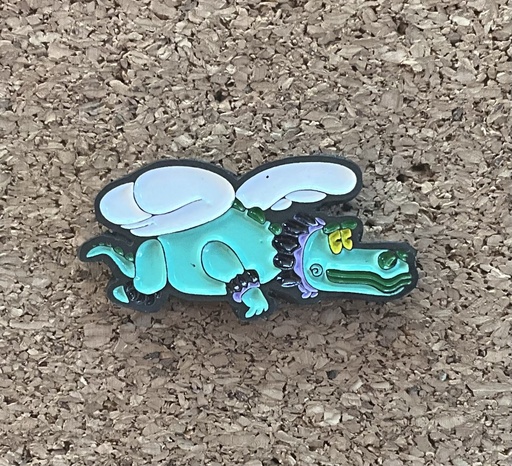 PIN COCODRILO NC GREEN