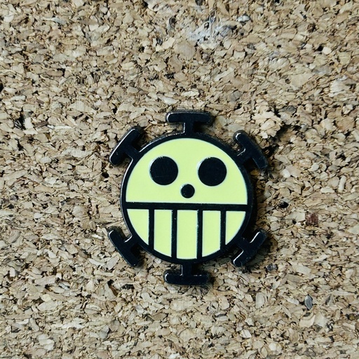 PIN ONE PICE JOLLY ROGER LAW