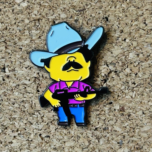 PIN EL MAYO FUCSIA