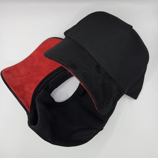 BARRABÁS CAP NEGRA/VISERA ROJA