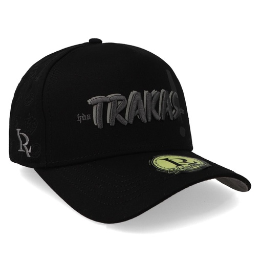 JC HATS LUIS R CONRIQUEZ TRAKAS CURVE BLACK