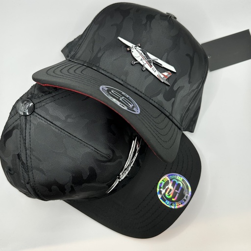 SOMBRERO BLANCO AVIONETA CLN CAMUFLAJEADA