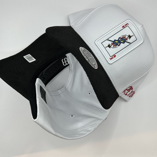 SOMBRERO BLANCO REY DE CORAZONES